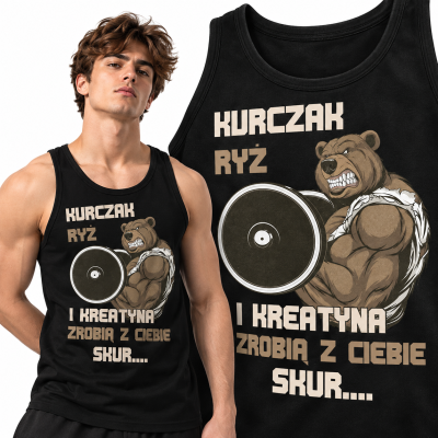 TANK TOP NA SIŁOWNIĘ KURCZAK RYŻ